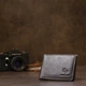 Мужской кожаный зажим для денег GRANDE PELLE 11478 Коричневый - изображение 4