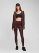 Жіноча спортивна кофта GapFit з начосом 1159844181 (Коричневий XS) - Уцінка - зображення 2