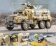 Конструктор для мальчиков Qman 22014 "Военная техника. Машина БТР" 603 детали - изображение 4