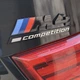 Шильд BMW М4 competition на багажник F32 F33 F36 G22 Competition черный глянец - изображение 5