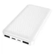 УМБ портативное зарядное Power Bank BOROFONE Minimalist BJ3 10000mAh, 2USB, Type-C, 2A, белое - изображение 1