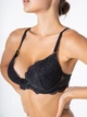 Комплект Moor Moor Just Elis 2061 Бюстгальтер Push Up и трусики бразилиана Черный 75С/L (23738) - изображение 3