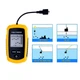 Ехолот портативний Fish Finder до 100м сонар портативний універсальний чорно / жовтий - зображення 7