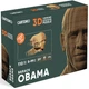 3D пазл-конструктор Cartonic 3D Puzzle Barack Обама Картонный (CARTMOBM) - изображение 4