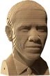 3D пазл-конструктор Cartonic 3D Puzzle Barack Обама Картонный (CARTMOBM) - изображение 5