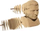 3D пазл-конструктор Cartonic 3D Puzzle Zel Зеленский Картонный (CARTMZEL) - изображение 3