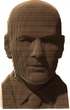 3D пазл-конструктор Cartonic 3D Puzzle Zinedine Картонный (CARTMZIN) - изображение 1
