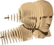 3D пазл-конструктор Cartonic 3D Puzzle Zinedine Картонный (CARTMZIN) - изображение 3