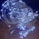 Гірлянда Кінський хвіст 200 LED 10 ліній по 2 м, 20 діодів, нитка (білий) на батарейках - зображення 4
