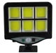 Прожектор фонарь уличный UKC ВК-128 с пультом Solar Sensor Light - изображение 1