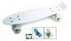 Детский пластиковый пенниборд скейтборд&nbsp;Penny Board&nbsp;со светящимися колесами до 80 кг White - изображение 2