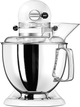 Планетарний міксер KitchenAid Artisan 5KSM175PSEWH з відкидним блоком білий + у подарунок Набір посуду KitchenAid Stainless Steel 5 предметів - зображення 4