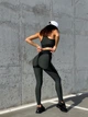 Спортивные Леггинсы FitRun Leggings Extra Sex Push-up "Green" XS зеленые - изображение 2