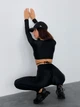 Спортивные Леггинсы FitRun Leggings Classic "Black" M черные - изображение 8