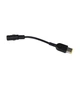 Перехідник живлення для ноутбука Lenovo/5x2.5мм -USB pin (square) Slim Tip - зображення 3