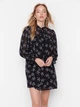 Платье короткое женское Trendyol TWOAW23EL01322 40 Black (8683048027790) - изображение 3