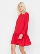 Платье короткое женское Trendyol TWOAW23EL00951 34 Red (8683047868868) - изображение 4