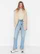 Джинсы Regular Fit женские Trendyol TWOAW23JE00111 36 Синие (8683047676050) - изображение 3