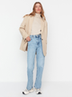 Джинсы Regular Fit женские Trendyol TWOAW23JE00111 36 Синие (8683047676050) - изображение 4
