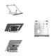 Підставка для планшета iPad Air Pro Mini 7,9 - 12,9 для ноутбука MacBook Air 12,5 DDC Silver (LT-04) - зображення 3
