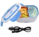 Ланч-бокс автомобильный электрический Electric Lunch box 1.05 л 12V Синий - изображение 4