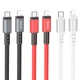 Кабель для телефона с быстрой зарядкой Type-C to&nbsp;Lightning Apple iPhone HOCO X85 Strength 100см |20W| Белый - изображение 2