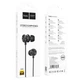 Наушники (проводные) Hoco для M96 Platinum universal headphones with microphone 3.5mm Deep black - изображение 2
