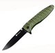 Нож складной туристический, охотничий Liner lock Ganzo G620g-1 Green 205 мм - изображение 1