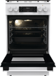 Kuchenka gazowa z piekarnikiem elektrycznym Gorenje GK5C41WH (3838782621185) - obraz 3