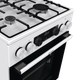 Kuchenka gazowa z piekarnikiem elektrycznym Gorenje GK5C41WH (3838782621185) - obraz 5
