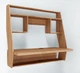 Стіл комп'ютерний навісний з ЛДСП Comfy Home AirTable - III LB Zeus горіх - зображення 1