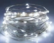 Светодиодная гирлянда нить Капли росы на 100 Led электрическая белая - изображение 1