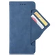 Чехол-книжка с кармашками Deexe Wallet Stand для Tecno Pova 3 (LF7n) - Blue - изображение 6