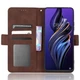 Чохол Deexe Wallet Stand для Tecno Pova 3 (LF7n) - Brown - зображення 2
