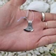Серебряный кулон "Секира Перуна с Шлемом Ужаса" 925° пробы с чернением | Славянский оберег - изображение 2