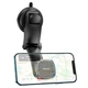 Тримач для мобільного BOROFONE BH68 Center console magnetic car holder Black Metal Grey - зображення 4