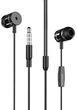 Наушники BOROFONE BM31 Mysterious universal earphones with mic Black - изображение 2