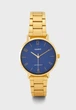 Женские часы Casio LTP-VT01G-2B Синие с золотистым - изображение 1