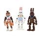Экшн-фигурки из игры FNAF Пять ночей с Фредди Аниматроники Фростберг Морозный медведь 6 шт./комплект 14 см - изображение 17