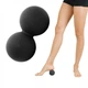 Мяч массажный двойной Springos Lacrosse Double Ball 6 x 12 см FA0022 черный - изображение 5