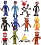 Игрушки 5 ( пять ) ночей с Фредди, аниматроники игрушки, ФНАФ фигурки Funko Five Night`s at Freddy`s,12 шт - изображение 1