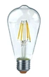 Світлодіодна лампа EGE LED Філамент Едісон(Filfmtnt Edison) 6 W ST64 4000К Е27 - зображення 1