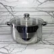 Каструля Edenberg EB-3008 26см з нержавіючої сталі з кришкою 7 л - зображення 1