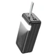 УМБ портативне зарядне Power Bank HOCO Electric J86B 60000 mAh 4USB, Lightning, Type-C, QC, 5A, чорне - изображение 4