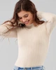 Лонгслив женский - лонгслив Hollister HC8027W XS Светло-бежевый - изображение 3