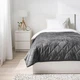 Покривало IKEA MJUKPLISTER 180х250 см темно-сіре (004.988.01) - изображение 3