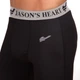 Штаны мужские компрессионные тайтсы мужские Jason FIt 1-001 размер M (165-170см) Black - изображение 4