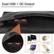 Портативна сонячна панель Solar Bag W50F6 50 Вт 2USB+DC18V Зарядка смартфона павербанка ноутбука - зображення 6
