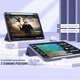 Силиконовый чехол обложка + Pencil Direct Charge + Pencil Holder BBM1 для iPad Pro 12.9" 2020 Серо-фиолетовый - изображение 2