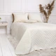 Покрывало ТЕП Velour (Велюр) 180х240 Молочное Ромб круглый - изображение 7